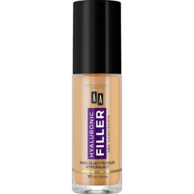 AA Hyaluronic Filler Nawilżający Podkład Do Twarzy 107 Dark Beige 30ml