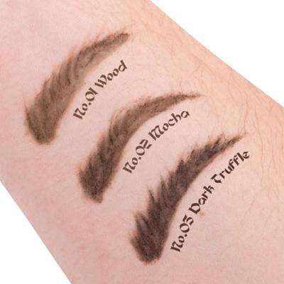 Miyo Brow Poet Kredka Do Brwi z Szczoteczką Ciemny Brąz 03 Dark Truffle
