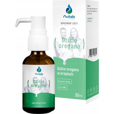 Aliness Avitale Dzikie Oregano Naturalny Olej Suplement Diety 600 Porcji