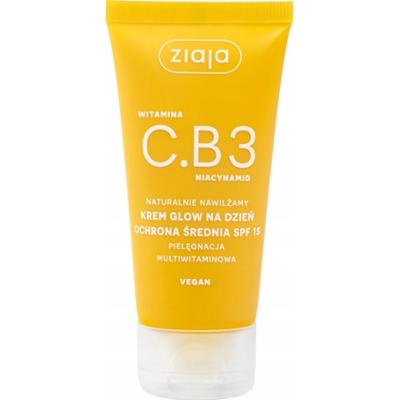 Ziaja C.B3 Niacynamid Rozświetlający Krem Do Twarzy Na Dzień SPF 15 50ml