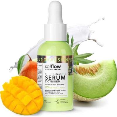 So Flow Normalizujące Serum Do Twarzy Cynk Niacynamid Tłusta Mieszana 30ml