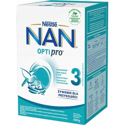 Nestle NAN Optipro 3 Mleko Następne Po Roku 650g