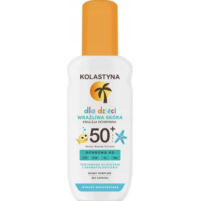 Kolastyna Kojąca Wodoodporna Emulsja Dla Dzieci Skóra Wrażliwa SPF 50 150ml