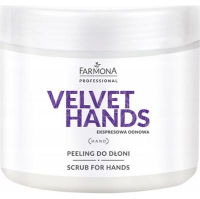 Farmona Professional Velvet Hands Wygładzający Peeling Do Dłoni Bez 550g