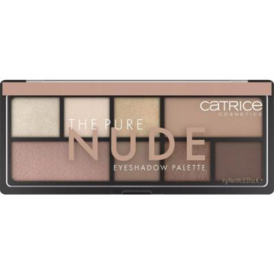 Catrice The Pure Nude Paleta Cieni Do Powiek Mix Wykończeń Brąz Beż 9g