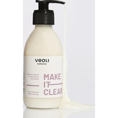 Veoli Botanica Make It Clear Mleczna Emulsja Oczyszczająca Do Twarzy Łagodząca 190ml