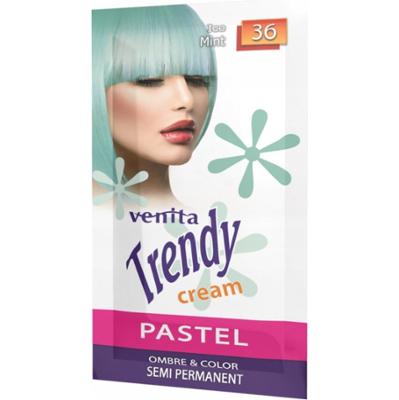 Venita Trendy Cream Ultra Kremowy Toner Do Włosów Miętowy 36 Ice Mint 35g