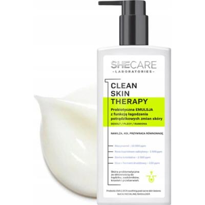 SheCare Clean Skin Probiotyczna Emulsja Do Ciała Skóry Trądzikowej 225ml