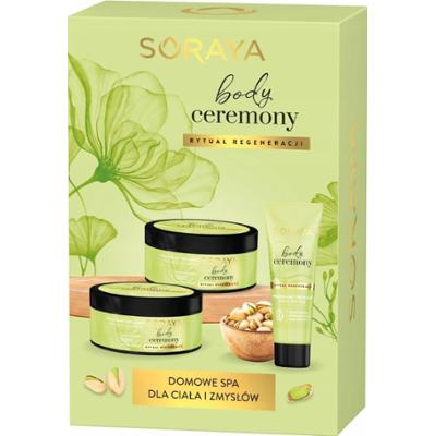 Soraya Body Ceremony Pistacja Zestaw Prezentowy Kosmetyków Do Ciała Rąk