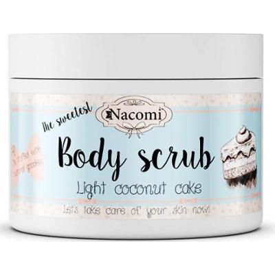 Nacomi Body Scrub Peeling Do Ciała  Lekki Kokosowy Tort