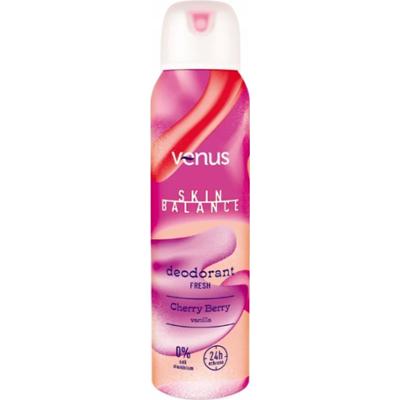 Venus Skin Balance Dezodorant Damski Fresh Cherry Berry Vanilla 150ml
