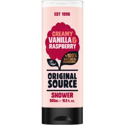 Original Source Shower Vanilla Raspberry Kremowy Żel Pod Prysznic 500ml