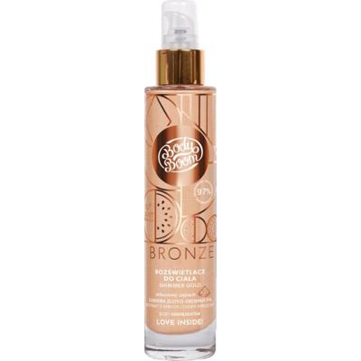 BodyBoom Rozświetlacz Do Ciała Olejkowy Shimmer Gold Złote Drobinki 100ml
