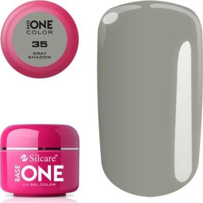 Silcare Base One Żel UV 35 Gray Shadow Szary 5g