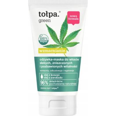Tołpa Green Wzmacniająca Odżywka Maska Do Włosów Zniszczonych Awokado 150ml