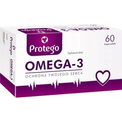 Protego Omega-3 Ochrona Serca Suplement Diety Układ Krwionośny 60 Kapsułek
