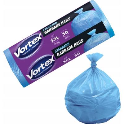 Vortex Standardowe Worki Na Śmieci Mocne Niebieskie Do Kosza 35L 30 Sztuk