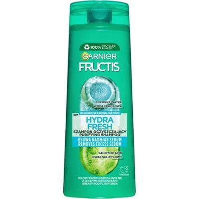 Garnier Fructis Oczyszczający Szampon Do Włosów Hydra Fresh Kokos 400ml