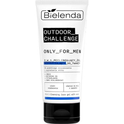 Bielenda Outdoor Challenge Żel Peeling Do Mycia Twarzy Dla Mężczyzn 150g