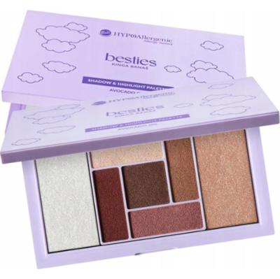 Bell Hypoallergenic x Besties Paleta Cieni Do Powiek i Rozświetlaczy 18g