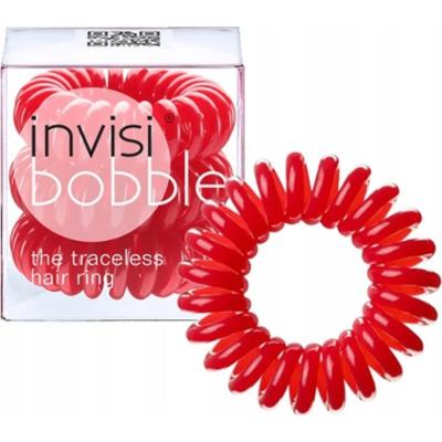 Invisibobble Gumki Do Włosów Sprężynki Czerwone Raspberry Red 3 sztuki