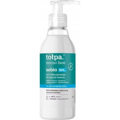Tołpa Dermo Face Sebio BHL Mikroemulsja Żel Do Mycia Twarzy Trehaloza 195ml