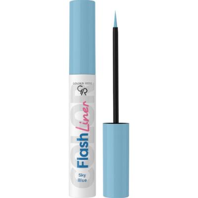 Golden Rose Flash Liner Kolorowy Eyeliner w Płynie Błękitny 103 Sky Blue