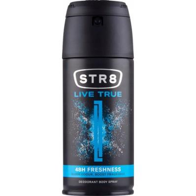 STR8 Live True Dezodorant Męski Body Spray 48h Ochrony Nuty Wodne 150ml