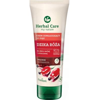 Herbal Care My Nature Odmładzający Krem Do Rąk Skóra Sucha Dzika Róża 100ml