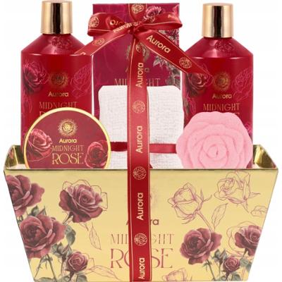 Aurora Zestaw Prezentowy Kosmetyków Do Ciała Dla Kobiety Midnight Rose Róża