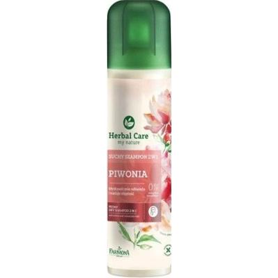 Herbal Care Suchy Szampon do Włosów Piwonia Odświeża Nadaje Objętość 180ml