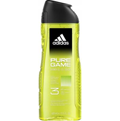 Adidas Pure Game Męski Żel Pod Prysznic 3w1 Do Ciała Włosów Twarzy 400ml