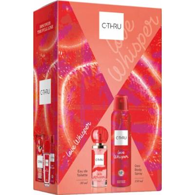 C-Thru Love Whisper Zestaw Prezentowy z Kosmetykami Dla Kobiety EDT + Deo