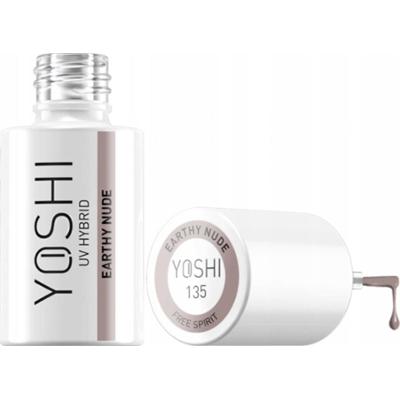 Yoshi Free Spirit Lakier Hybrydowy 135 Earthy Nude 6ml