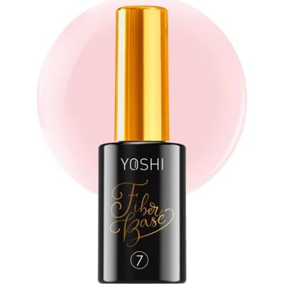 Yoshi Baza Hybrydowa Fiber Base z Włóknem Szklanym No 7 Brzoskwiniowa 10ml