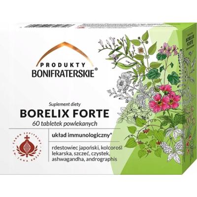 Bonifraterskie Borelix Forte Układ Immunologiczny z Ashwagandhą 60 tabletek
