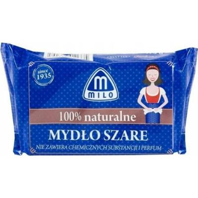 Milo Naturalne Mydło Szare w Kostce Do Ciała i Tkanin Bezzapachowe 175g