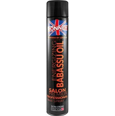 Ronney Utrwalający Spray Nawilżający Lakier Do Włosów Babassu Oil 750ml