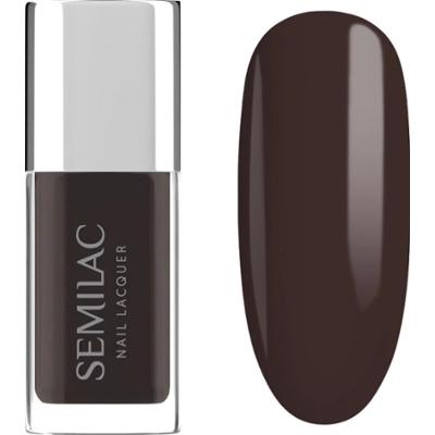 Semilac Nail Lacquer Klasyczny Lakier Do Paznokci Brązowy 111 Espresso 9ml