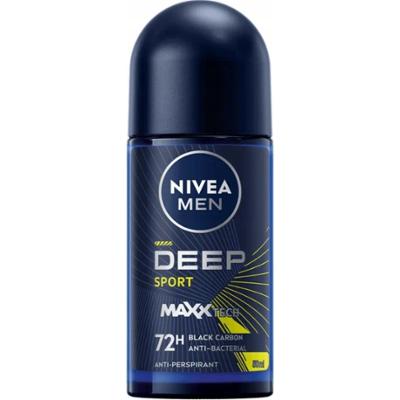 Nivea Men Deep Sport 72H z Czarnym Węglem Antyperspirant Męski w Kulce 50ml