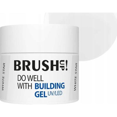 Brush Up! Building Gel UV/LED Żel Do Paznokci Budujący Biały White Star 12g