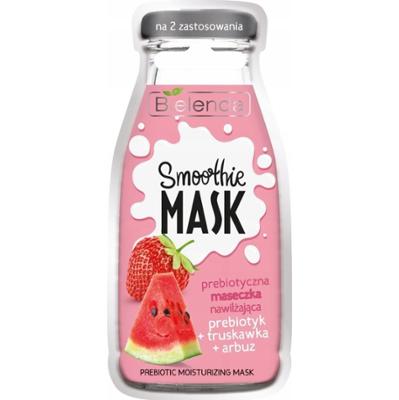 Bielenda Smoothie Mask Maseczka Nawilżająca Prebiotyk + Truskawka + Arbuz
