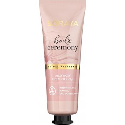 Soraya Body Ceremony Krem Do Rąk Odżywczy Różowa Glinka Wanilia 50 ml