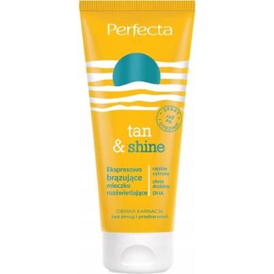 Perfecta Ekspresowo Brązujące Mleczko Rozświetlające Karnacja Ciemna 200ml