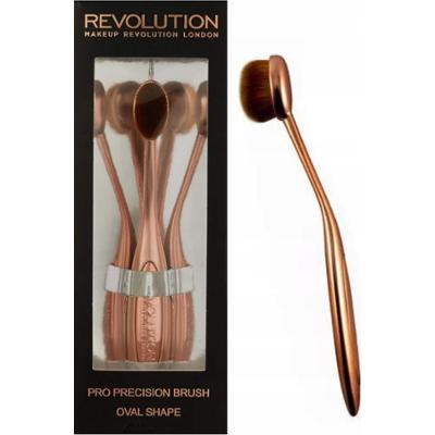 Revolution Precision Brush Oval Shape Pędzel Szczotka Do Makijażu Twarzy