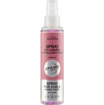 Joanna Styling Effect Utrwalający Spray Do Włosów Loków z Filtrem UV 150ml