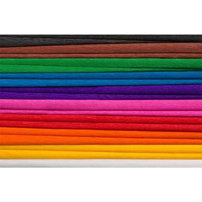 Happy Color Bibuła Marszczona Mix Kolorów A Do Szkoły 25x200cm Zestaw 10szt