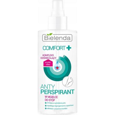 Bielenda Comfort Odświeżający Antyperspirant Do Stóp w Mgiełce Mentol 150ml