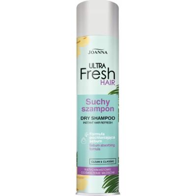Joanna Ultra Fresh Hair Suchy Szampon Do Włosów Odświeżający Classic 200ml