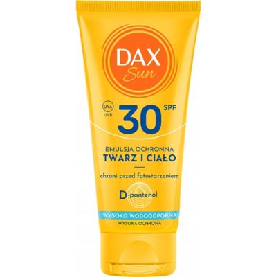 Dax Sun Wodoodporna Emulsja Do Twarzy i Ciała Wysoka Ochrona SPF 30 50ml
